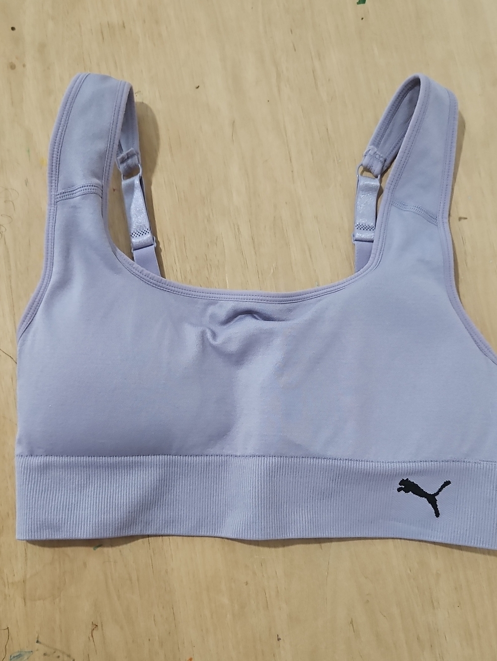 Puma Purple Sports Bra Size Medium